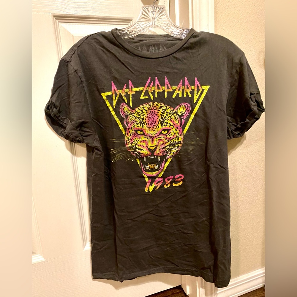 Def Leppard band tee by Goodbye Two Sleeves
